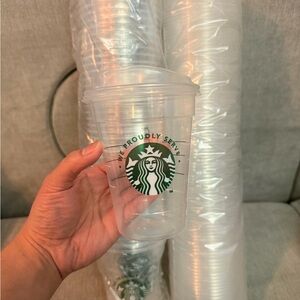 50 sets of Starbucks Grande Cold Cups, 16oz, Disposable